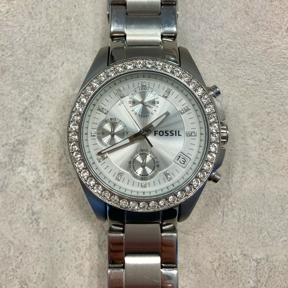 *FOSSIL* Sadie Multifunction Stainless Steel Watch - Picture 3 of 4